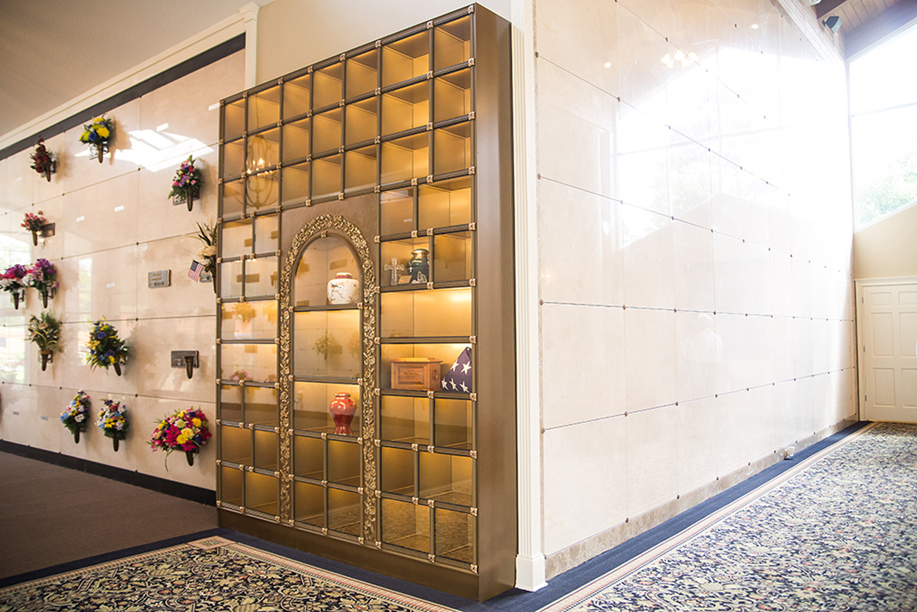 Mausoleum Cremation Niches Blyth Funeral Home